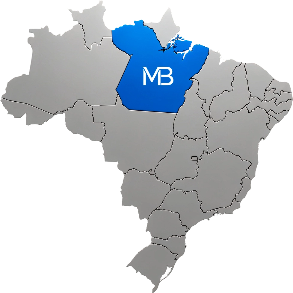 Mapa de atuação no Pará